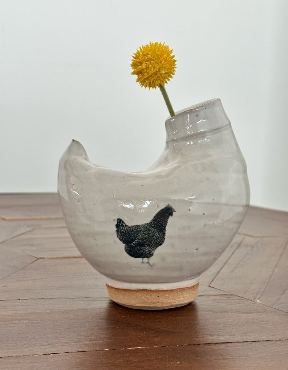 Chicken Vase