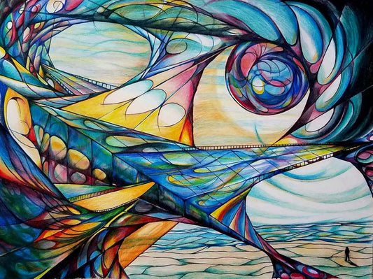 Prismacolor Pencil Print