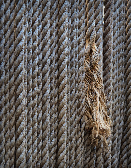 Frayed