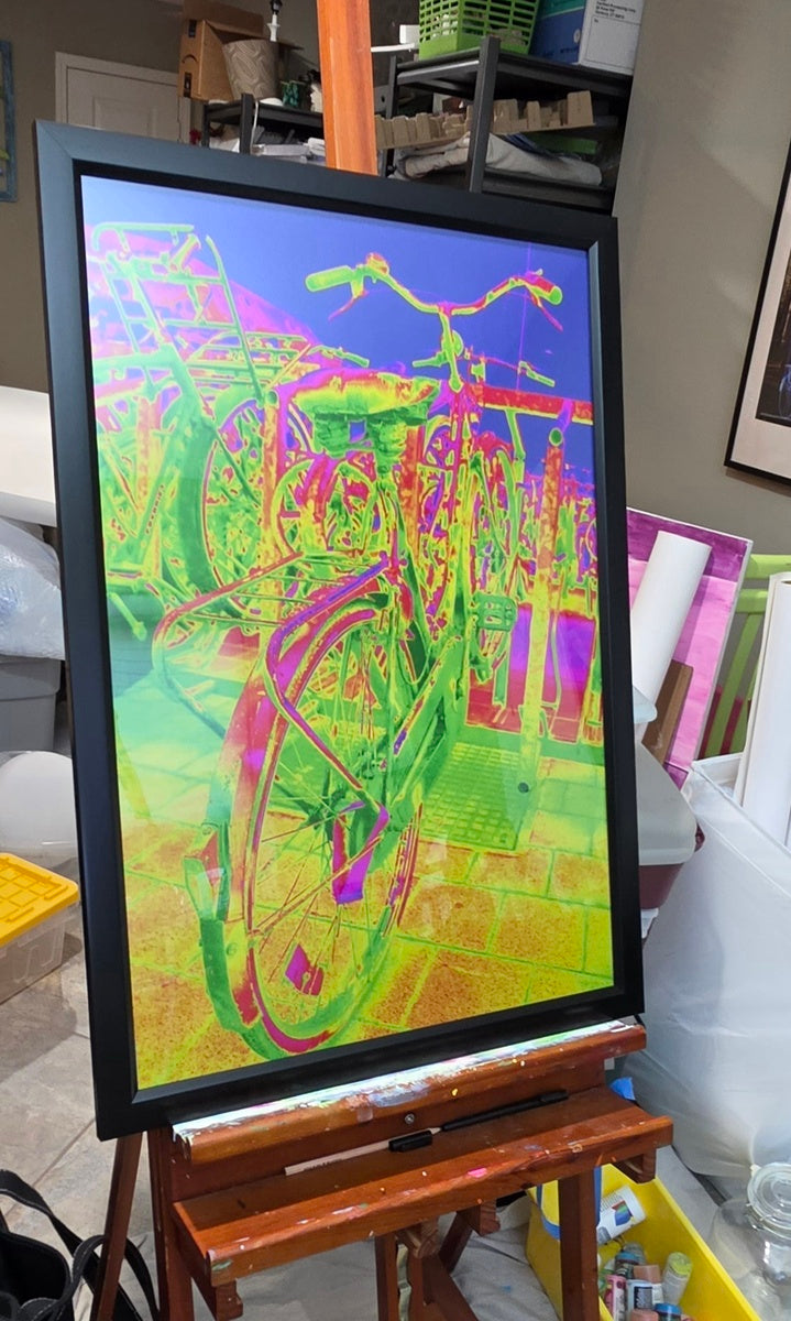 Neon Purple bike