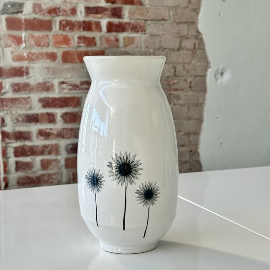 Vase with Sunflowers