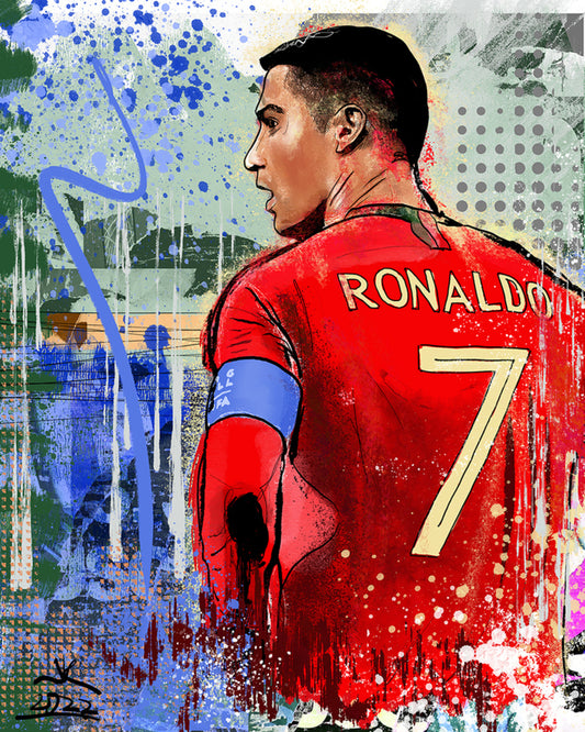 Number 7 Print