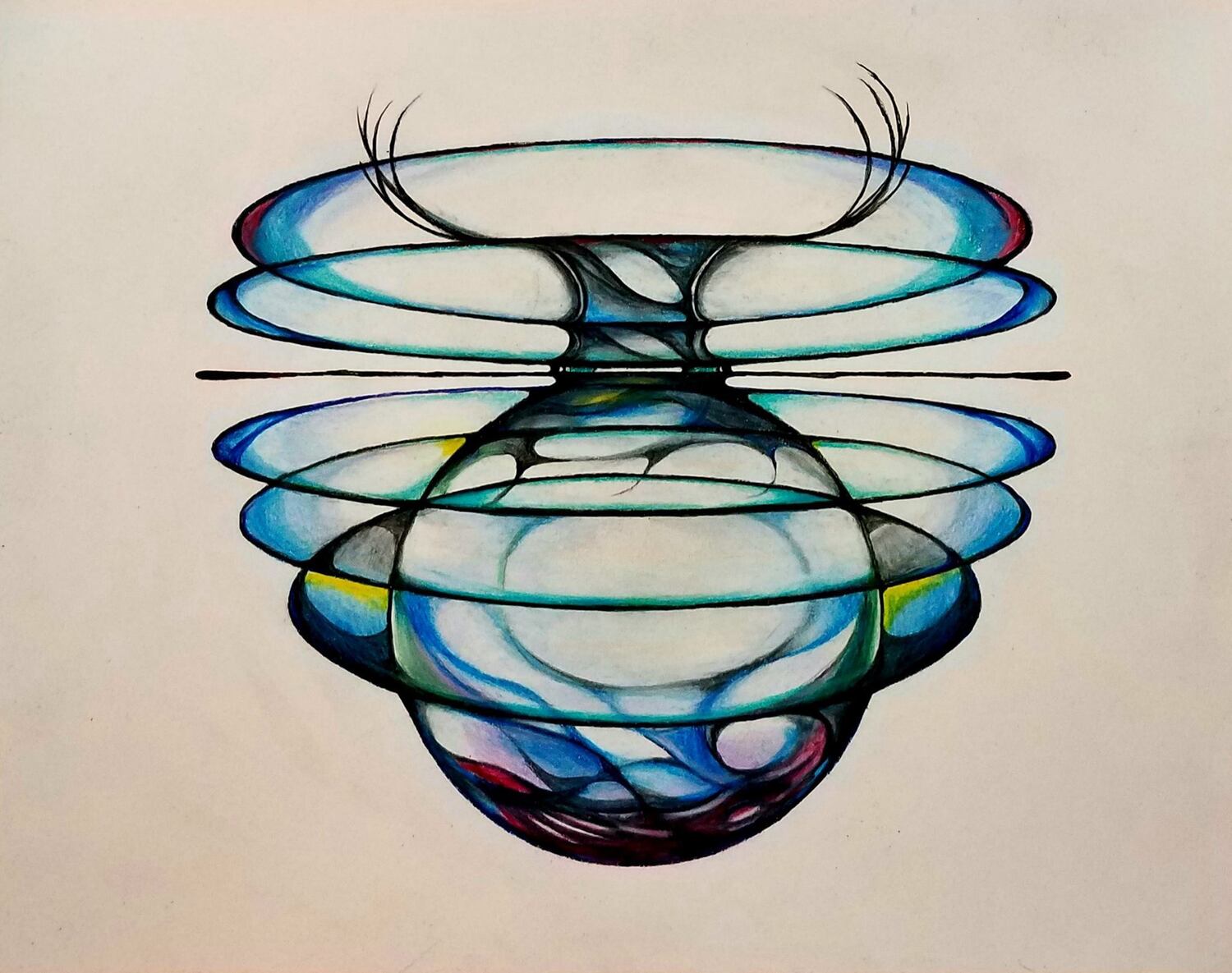 Prismacolor Pencil Print