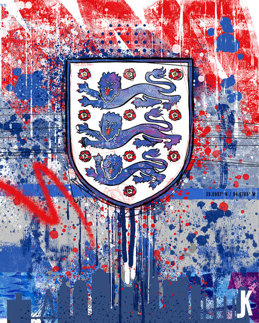 The 3 Lions Print
