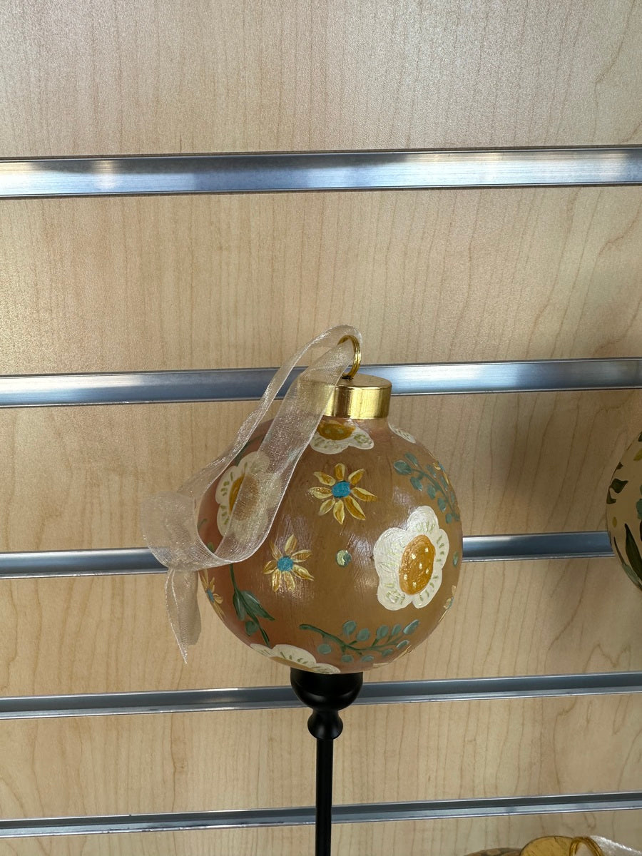 Hand-Painted Ceramic Ornament