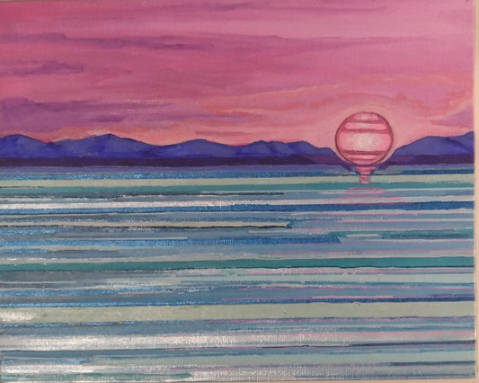 Pink Skies over Blus Hills