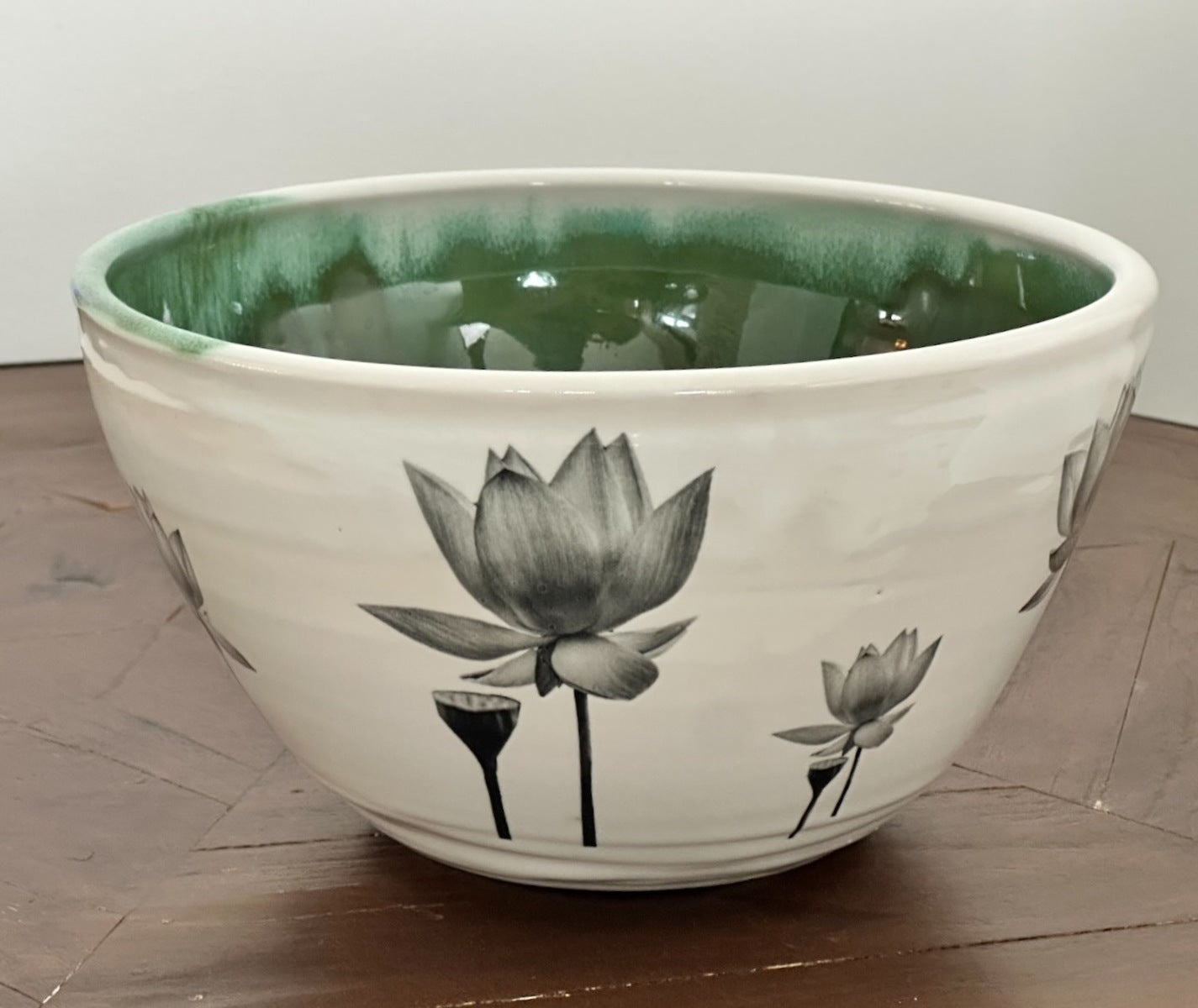 Bowl with Lotus Blossoms